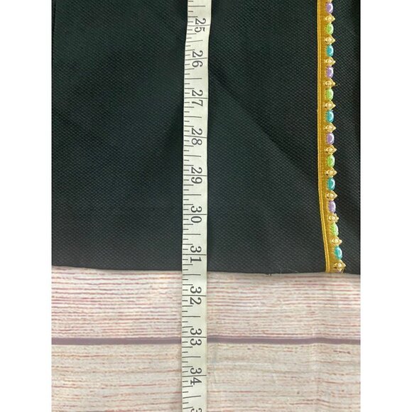 Vintage Bob Mackie Elephant Embroidered Werable Art Button Front Evening Jacket - Picture 4 of 13